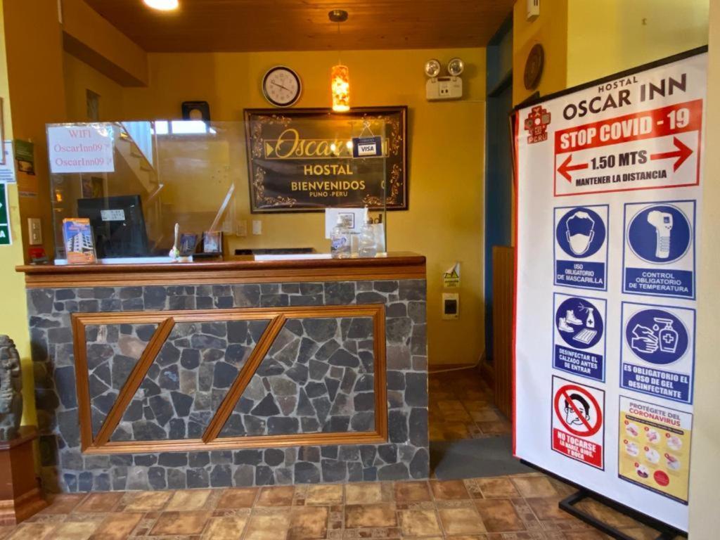 Hostal Oscar Inn Пуно Экстерьер фото